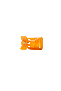 Midi Claw in Tangerine