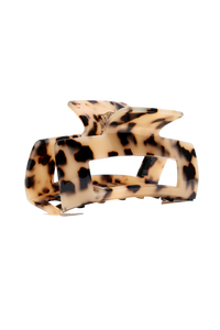 Midi Claw In Blonde Leopard