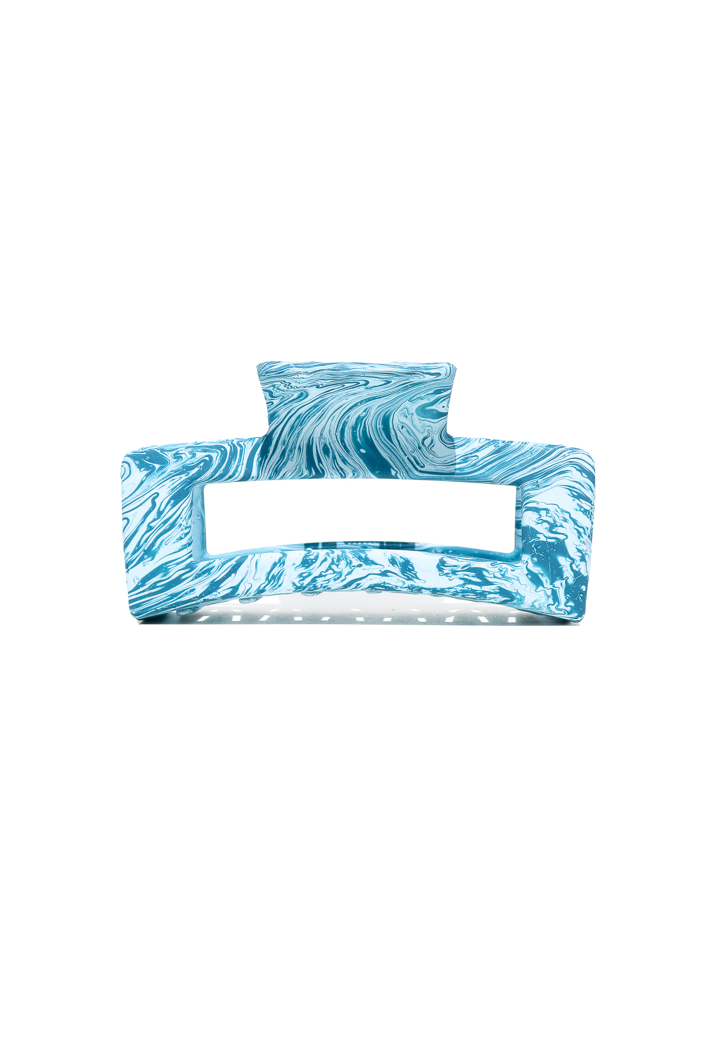 Midi Claw in Blue Waves